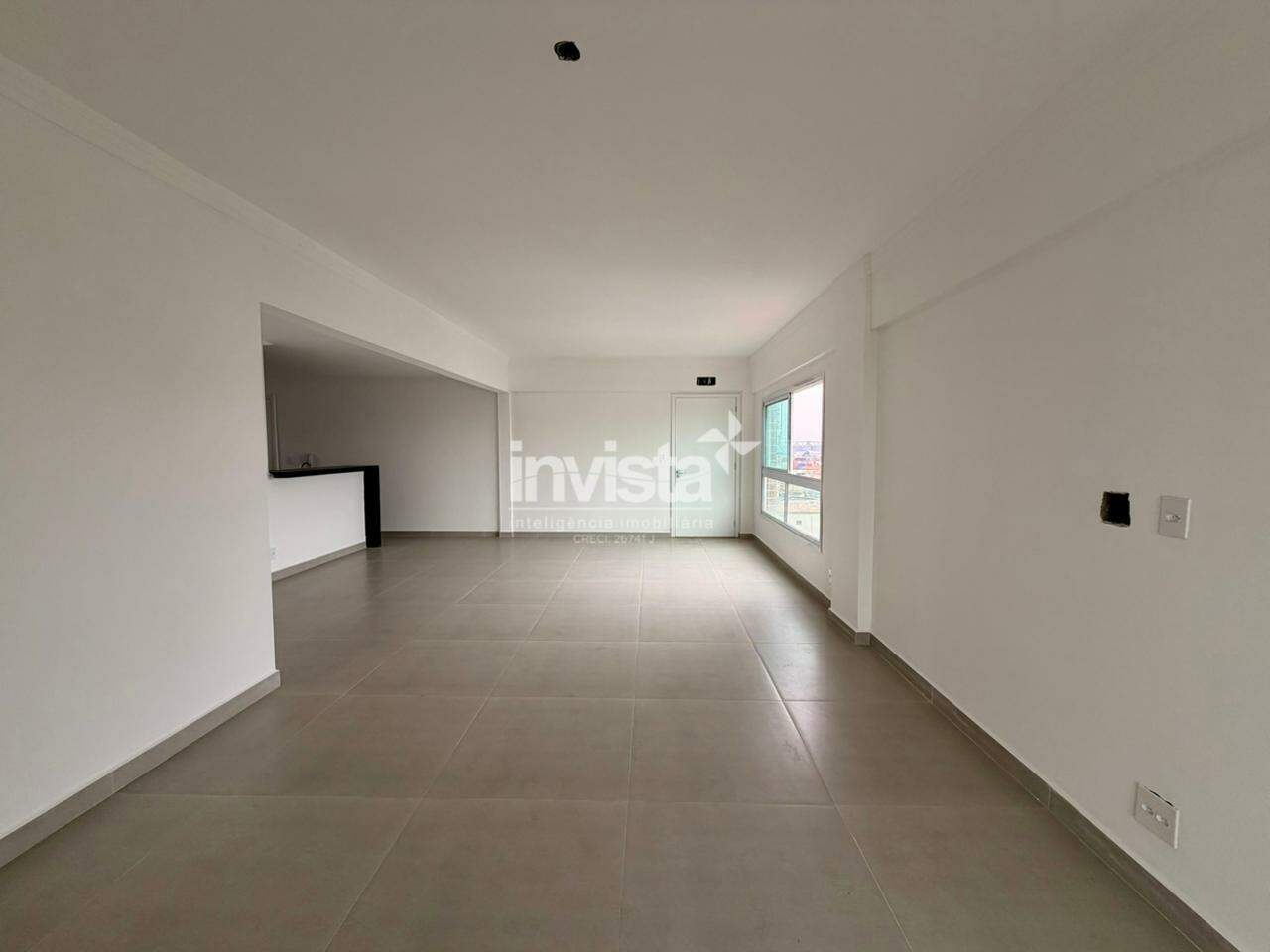 C&oacute;digo: 32489 R$ 7.500,00 Apartamento para alugar em Santos-SP no bairro Boqueir&atilde;o, com 3 dormit&oacute;rios e 120m&sup2; 120 m&sup2; 3 quartos 2 vagas - Santos