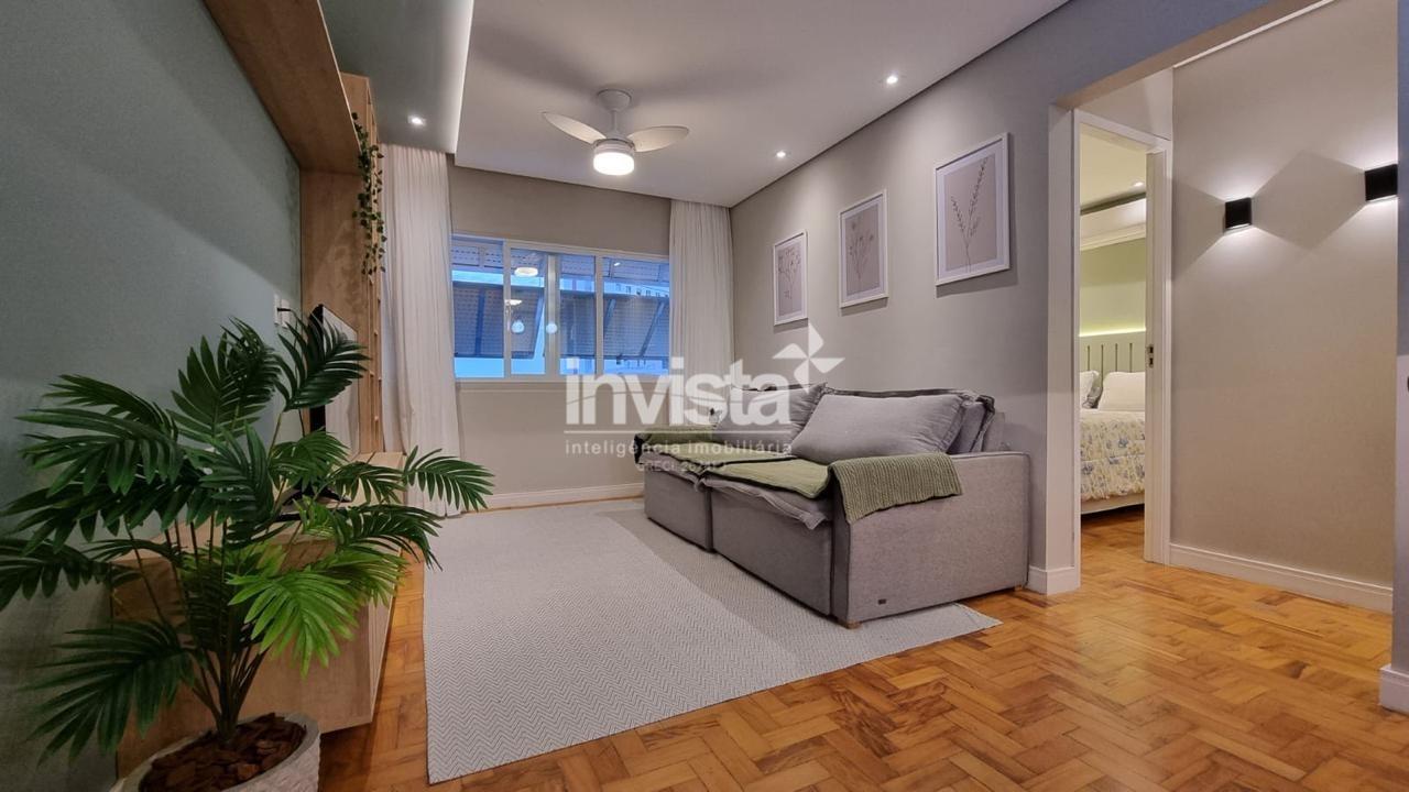 C&oacute;digo: 32519 R$ 4.200,00 Apartamento para alugar no bairro Jos&eacute; Menino 70 m&sup2; 1 quarto 1 vaga - Santos