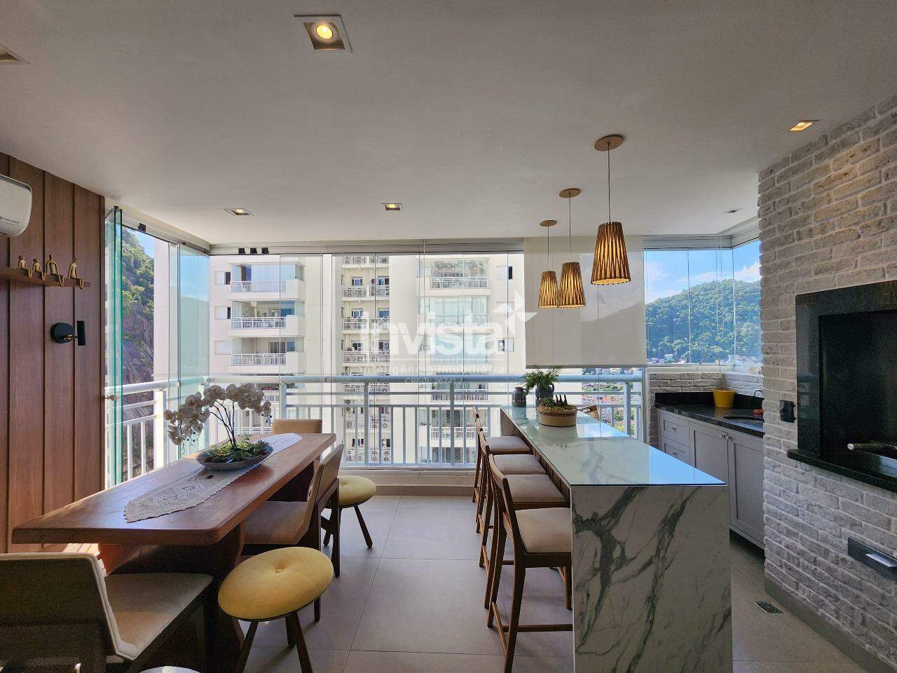 Apartamento &agrave; venda no bairro Marap&eacute; - Santos