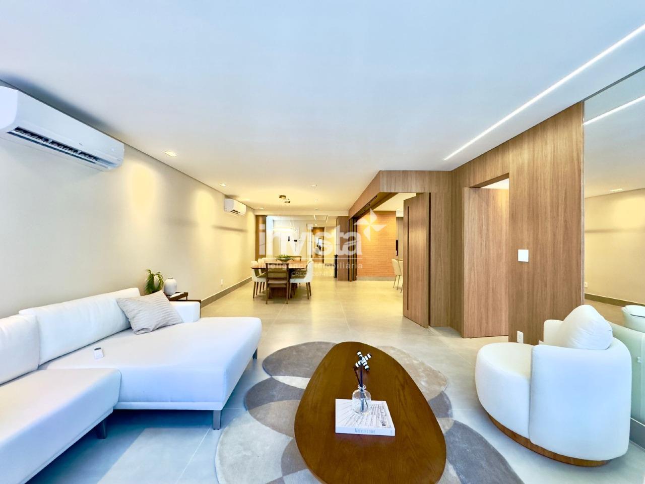 C&oacute;digo: 32654 R$ 3.200.000,00 Apartamento &agrave; venda no bairro Boqueir&atilde;o 270 m&sup2; 4 quartos 2 vagas - Santos