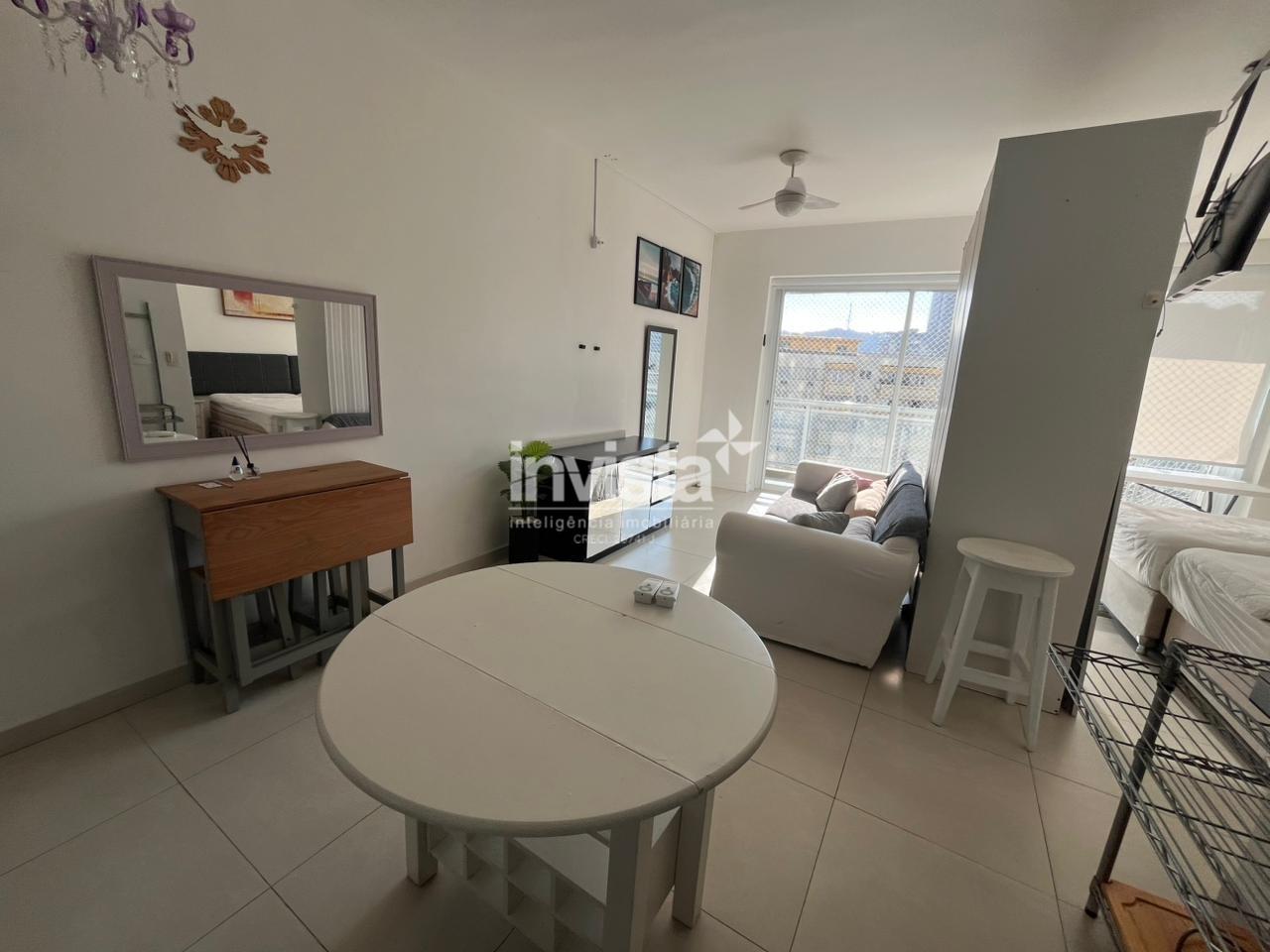 C&oacute;digo: 32670 R$ 4.800,00 Studio para alugar no bairro Pomp&eacute;ia 52 m&sup2; 1 quarto 1 vaga - Santos