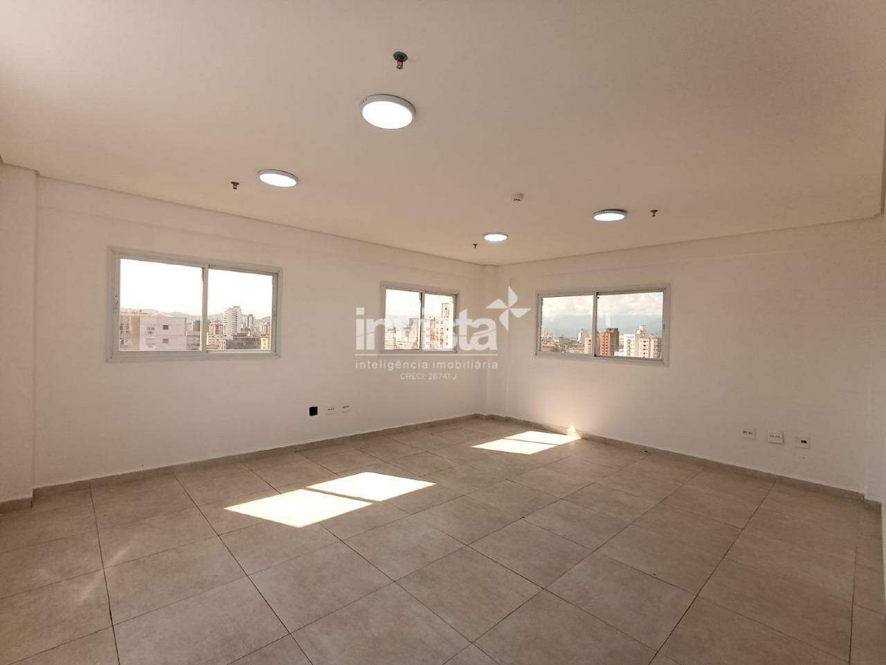 Sala Comercial com 43m² para Alugar no Embaré em Santos