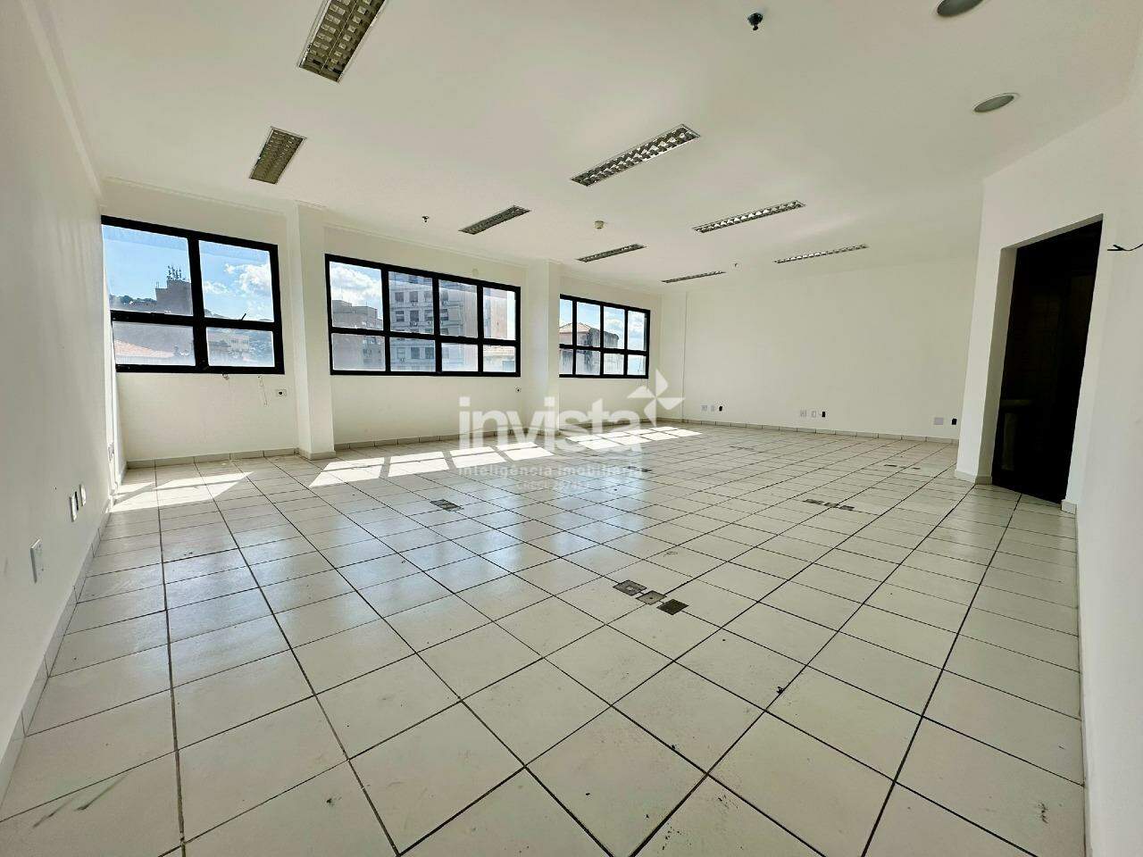 Sala comercial no centro de Santos