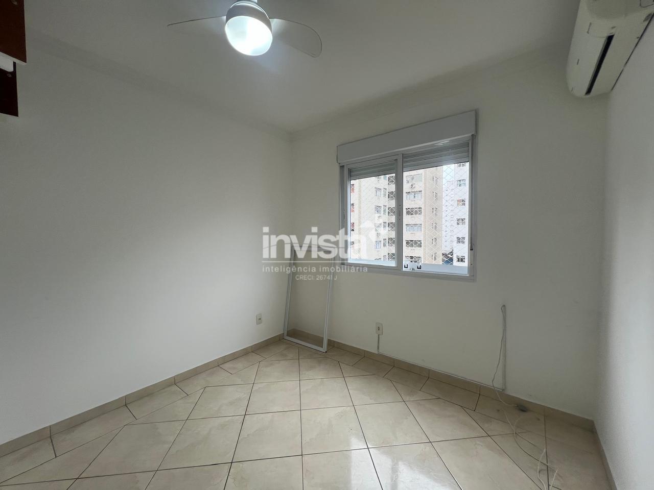 Apartamento para loca&ccedil;&atilde;o no Gonzaga - Santos