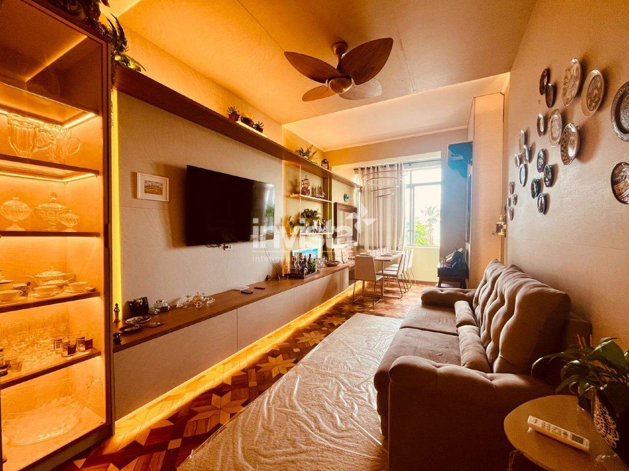 APARTAMENTO FRENTE MAR NO BOQUEIRÃO – PORTEIRA FECHADA | SANTOS/SP