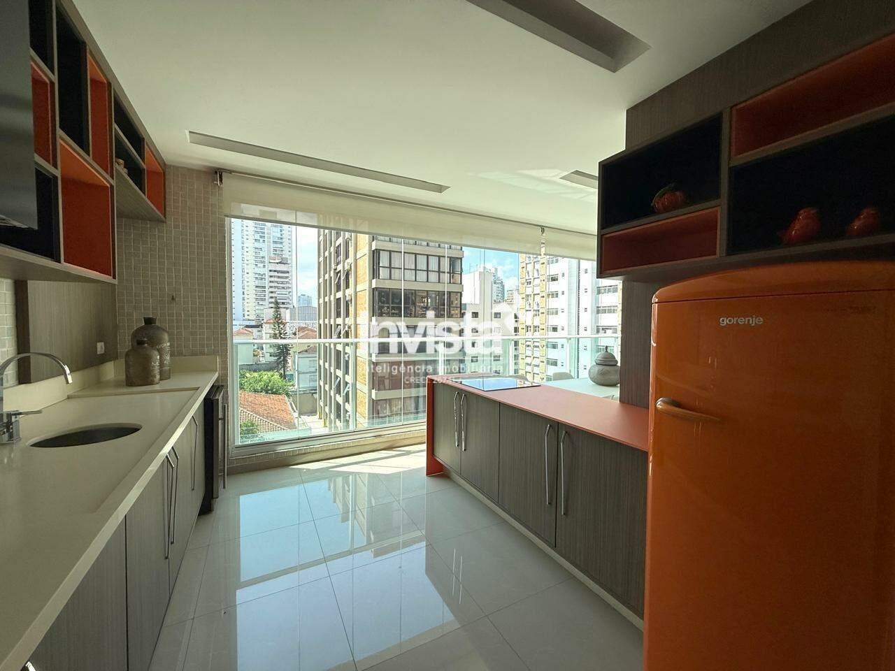 Apartamento para aluguel no bairro Embar&eacute; - Santos