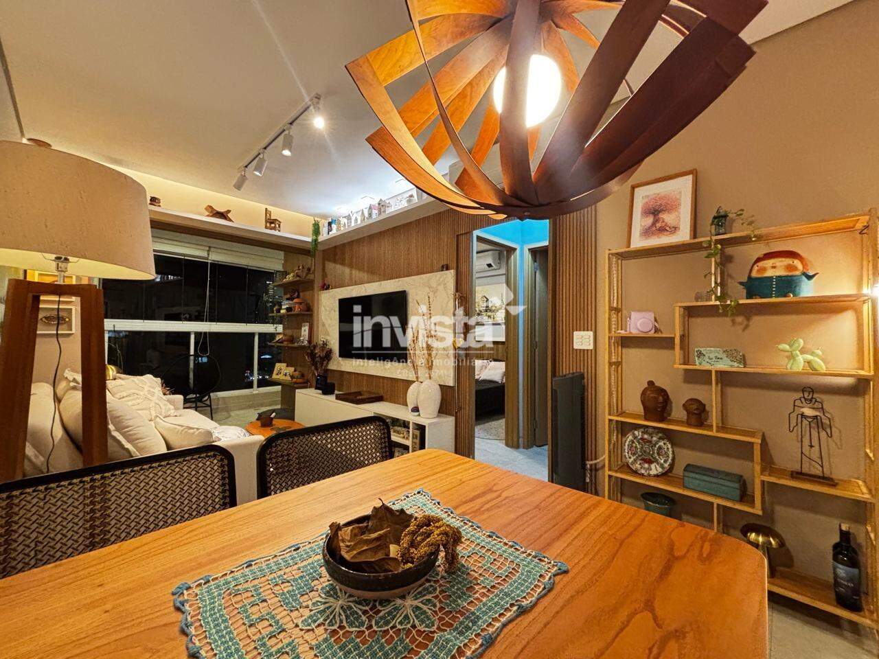 Apartamento &agrave; venda em Santos-SP no bairro Campo Grande, com 2 dormit&oacute;rios e 66m&sup2; - Santos