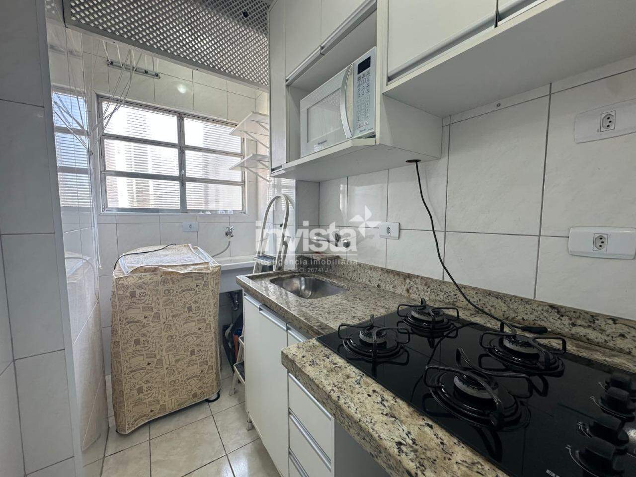 Apartamento Mobiliado a 1 Quadra da Praia &ndash; Ponta da Praia, Santos - Santos