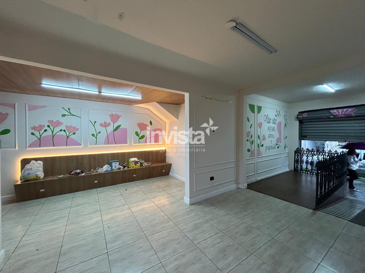 Loja para locação no bairro da Vila Mathias em Santos
