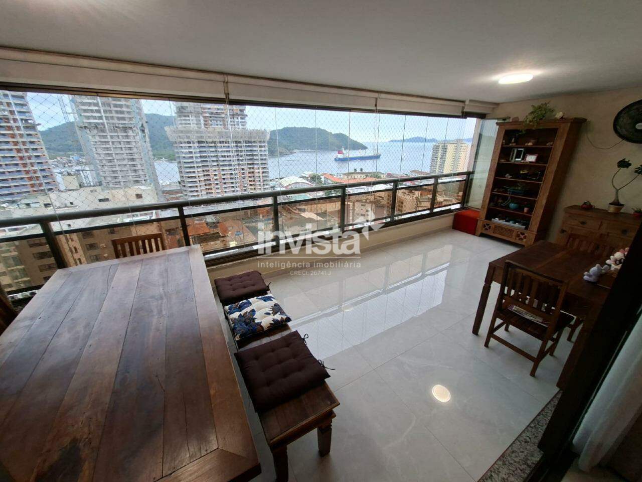 C&oacute;digo: 33490 R$ 1.790.000,00 Apartamento &agrave; venda em Santos-SP no bairro Ponta da Praia, com 3 dormit&oacute;rios e 133m&sup2; 133 m&sup2; 3 quartos 2 vagas - Santos
