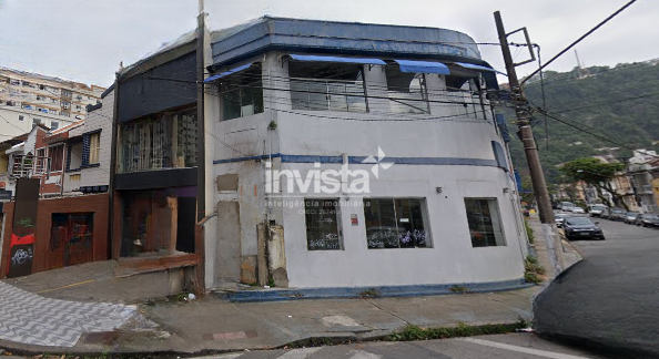 Ponto Comercial de ESQUINA para Alugar na Avenida Pinheiro Machado no Marapé em Santos