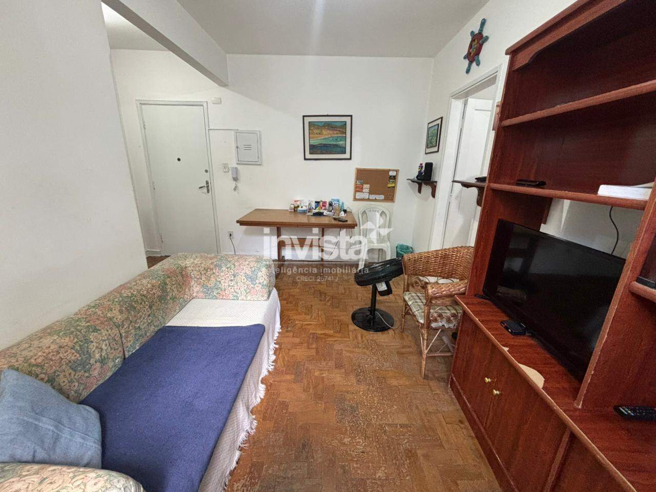 C&oacute;digo: 33540 R$ 350.000,00 Apartamento &agrave; venda no bairro Jos&eacute; Menino 45 m&sup2; 1 quarto 1 vaga - Santos