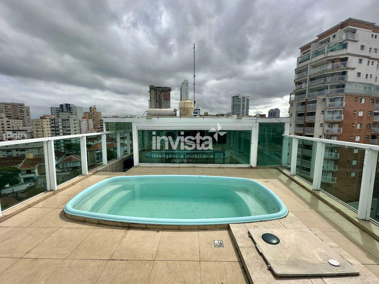 Excelente Cobertura com Vista para o Mar na Ponta da Praia.