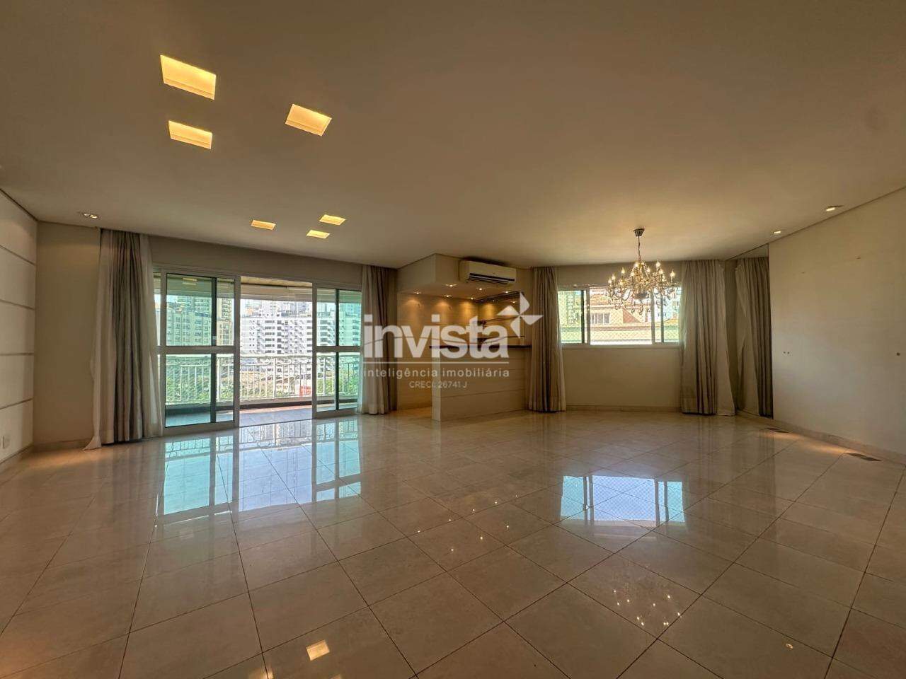 C&oacute;digo: 33650 R$ 10.000,00 Apartamento para alugar em Santos-SP no bairro Ponta da Praia, com 3 dormit&oacute;rios e 199m&sup2; 199 m&sup2; 3 quartos 3 vagas - Santos
