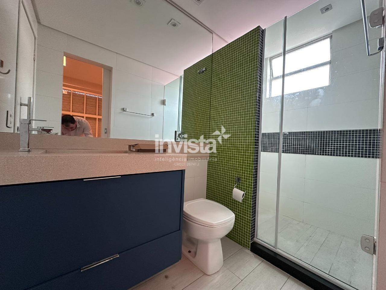 Apartamento no bairro do Embar&eacute; em Santos - Santos