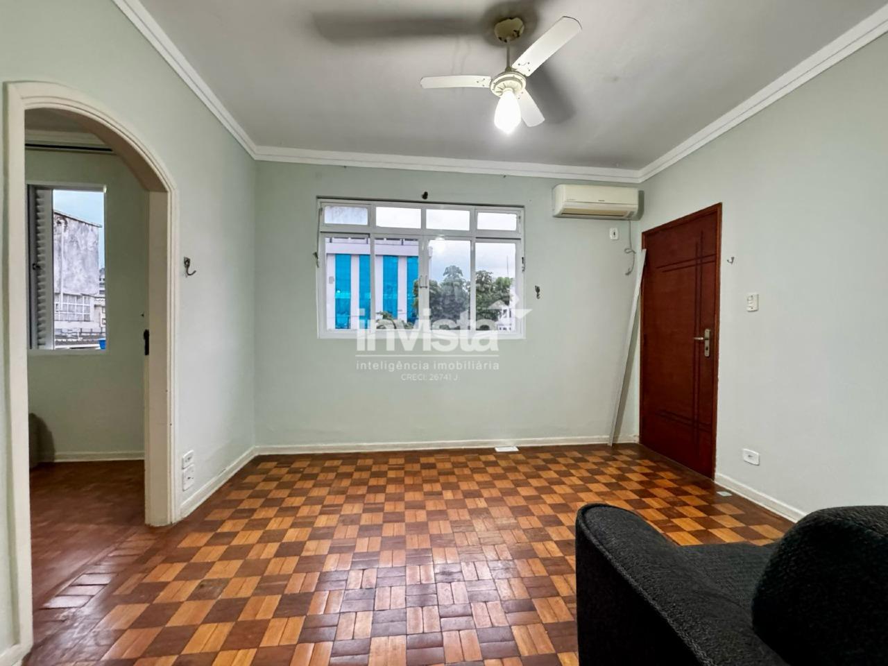C&oacute;digo: 33734 R$ 380.000,00 Apartamento &agrave; venda no bairro Boqueir&atilde;o 59 m&sup2; 2 quartos 1 vaga - Santos