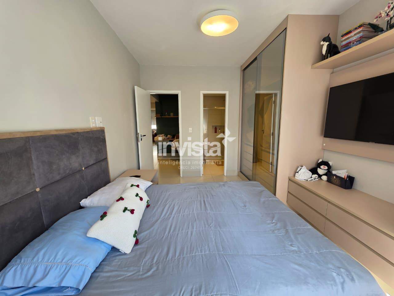 Apartamento &agrave; venda na Aparecida em Santos com 3 su&iacute;tes e 118 m&sup2; - Santos