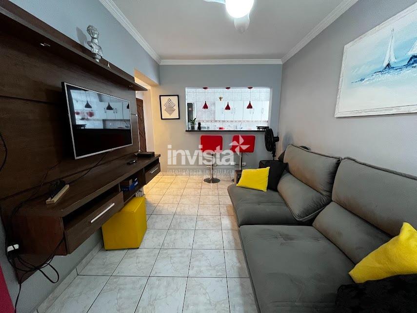 C&oacute;digo: 33892 R$ 6.500,00 Apartamento para alugar no bairro Aparecida 90 m&sup2; 3 quartos 1 vaga - Santos