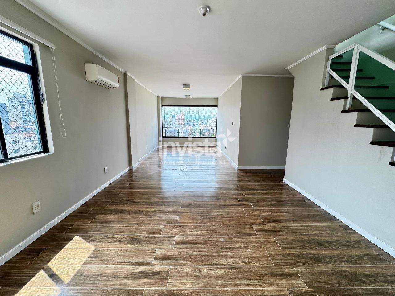C&oacute;digo: 33974 R$ 1.750.000,00 Cobertura &agrave; venda em Santos-SP no bairro Embar&eacute;, com 3 dormit&oacute;rios e 255m&sup2; 255 m&sup2; 3 quartos 2 vagas - Santos