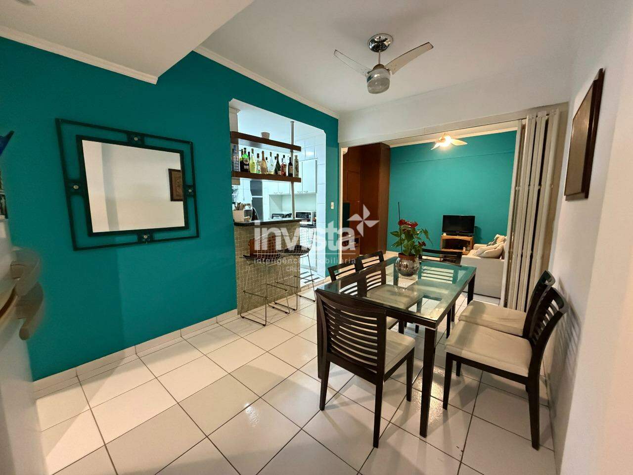 C&oacute;digo: 34015 R$ 470.000,00 Apartamento &agrave; venda em Santos-SP no bairro Boqueir&atilde;o, com 2 dormit&oacute;rios e 50m&sup2; 50 m&sup2; 2 quartos 1 vaga - Santos