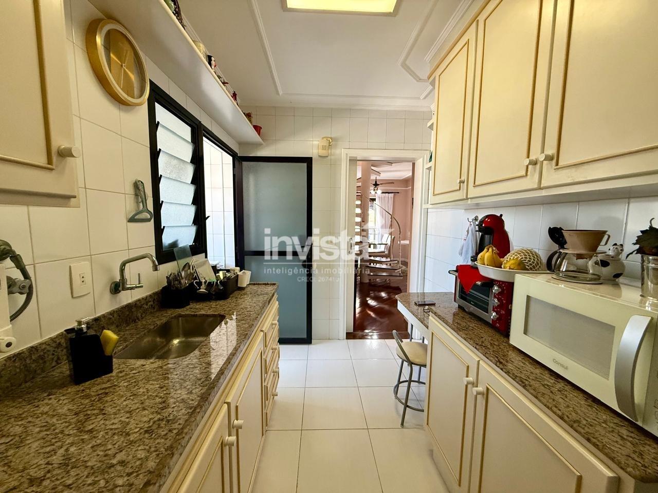 Cobertura &agrave; venda no bairro Pomp&eacute;ia - Santos