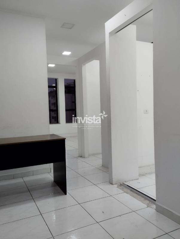 Sala comercial no bairro do Embaré em Santos
