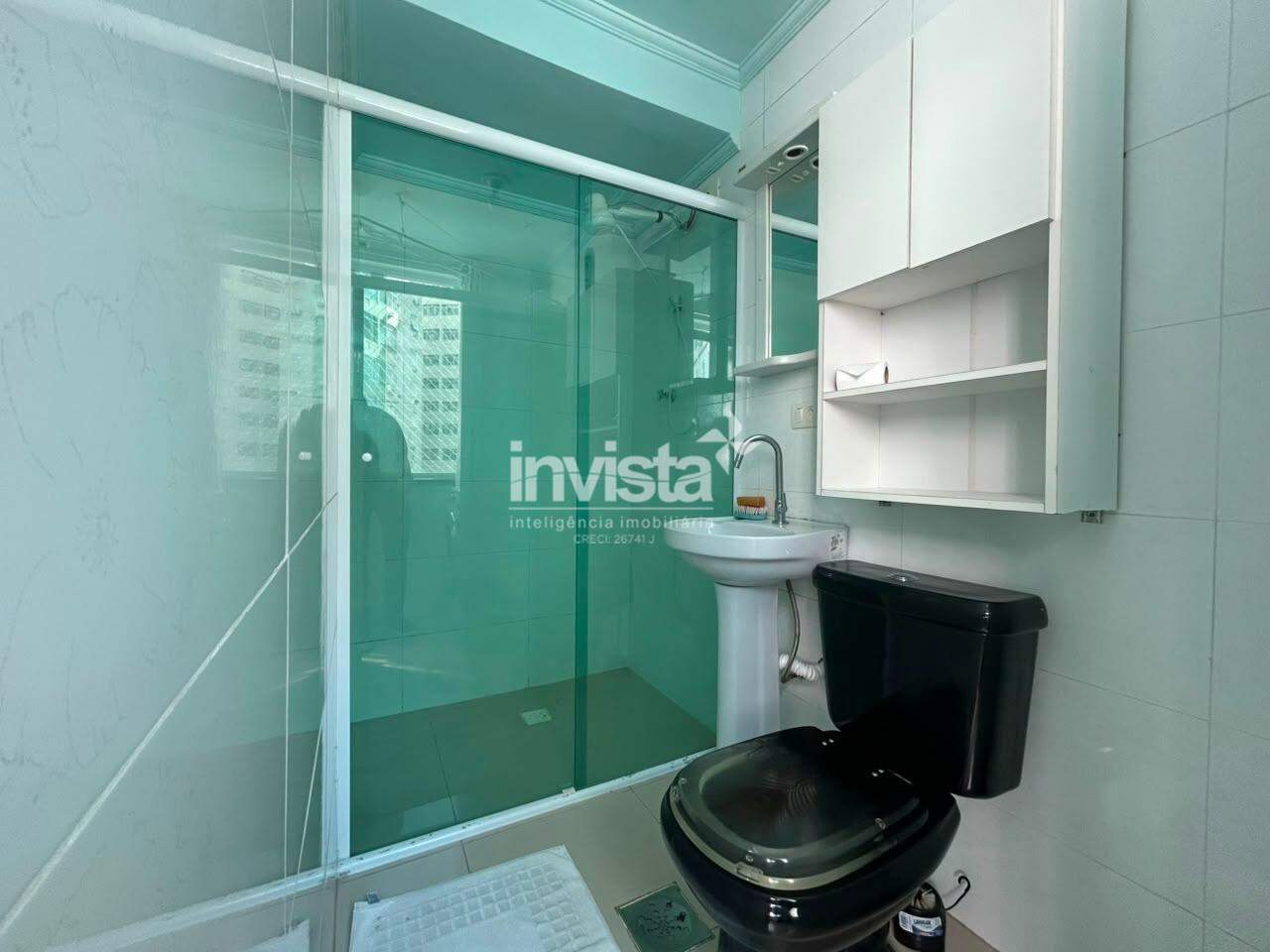 Apartamento mobiliado na quadra da praia - Santos
