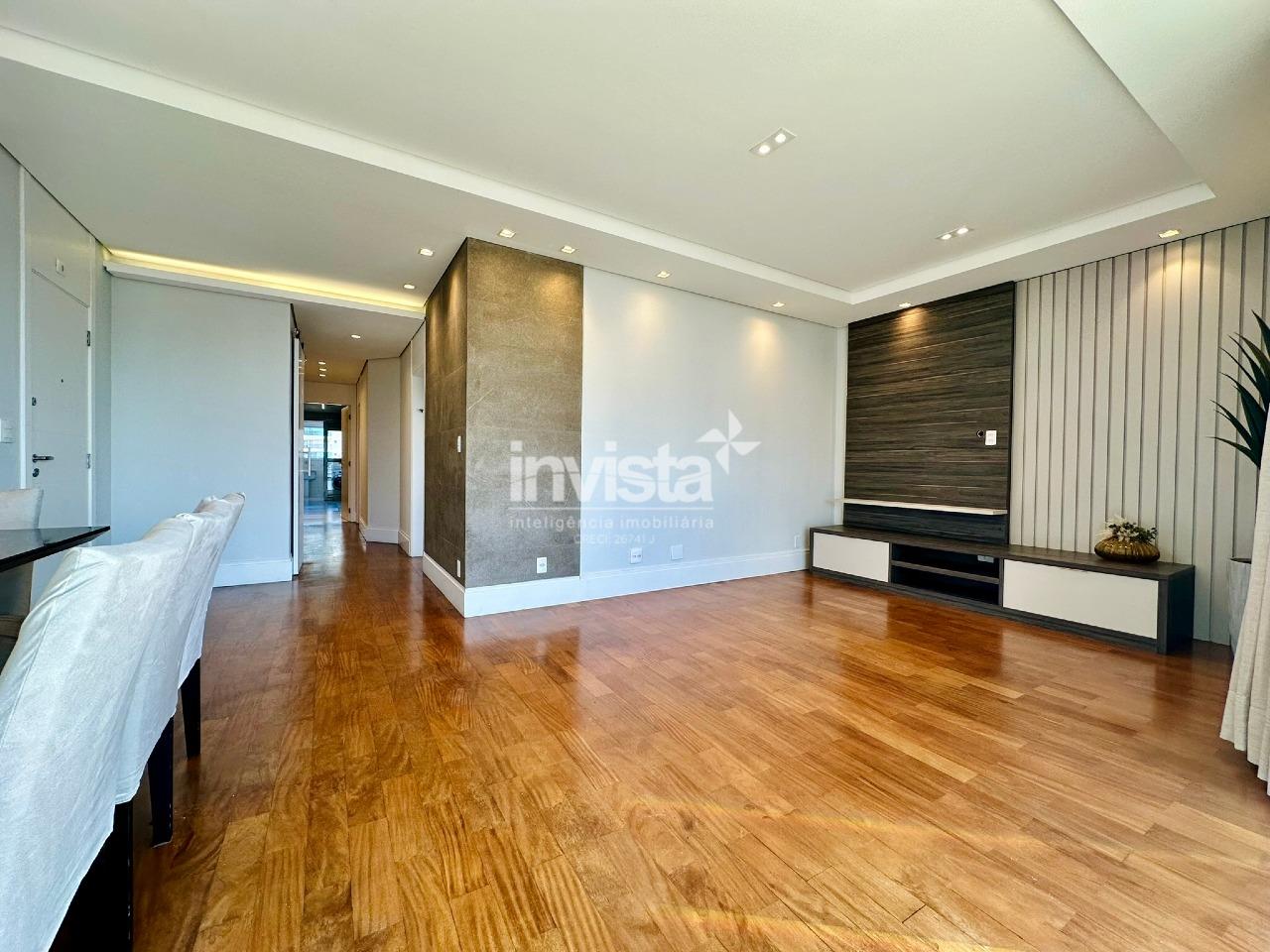 Apartamento no bairro do Embaré em Santos