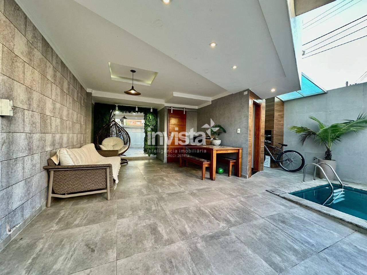 C&oacute;digo: 34797 R$ 980.000,00 Casa &agrave; venda em Santos-SP no bairro Campo Grande, com 2 dormit&oacute;rios e 136m&sup2; 136 m&sup2; 2 quartos 2 vagas - Santos