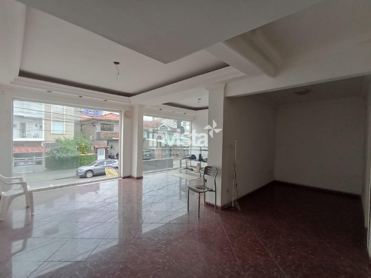 Excelente Ponto Comercial no bairro do Embaré em Santos