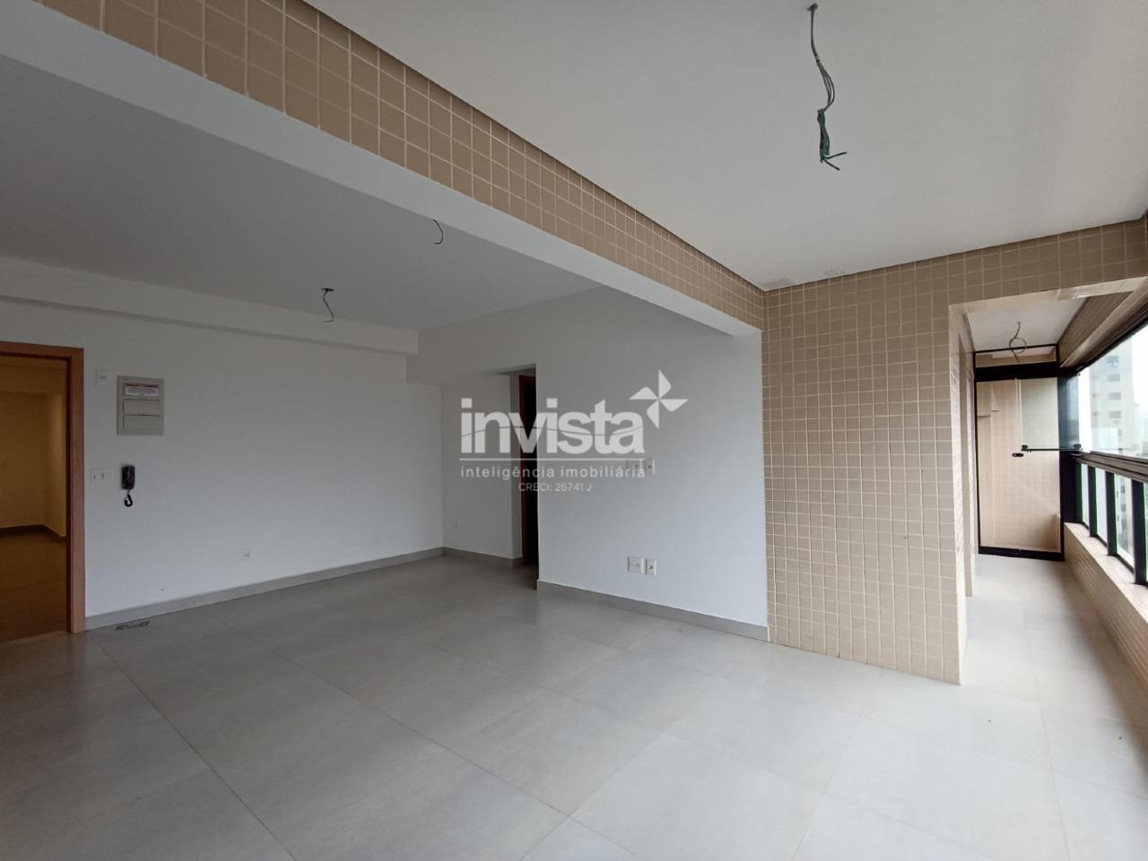 Apartamento 2 Dormitórios com 1 Suíte e Varanda integrada na Ponta da Praia em Santos