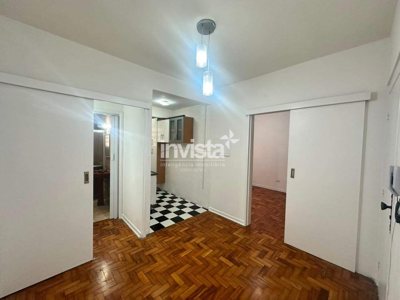 C&oacute;digo: 34963 R$ 3.000,00 Apartamento para alugar em Santos-SP no bairro Ponta da Praia, com 1 dormit&oacute;rio e 45m&sup2; 45 m&sup2; 1 quarto 1 vaga - Santos