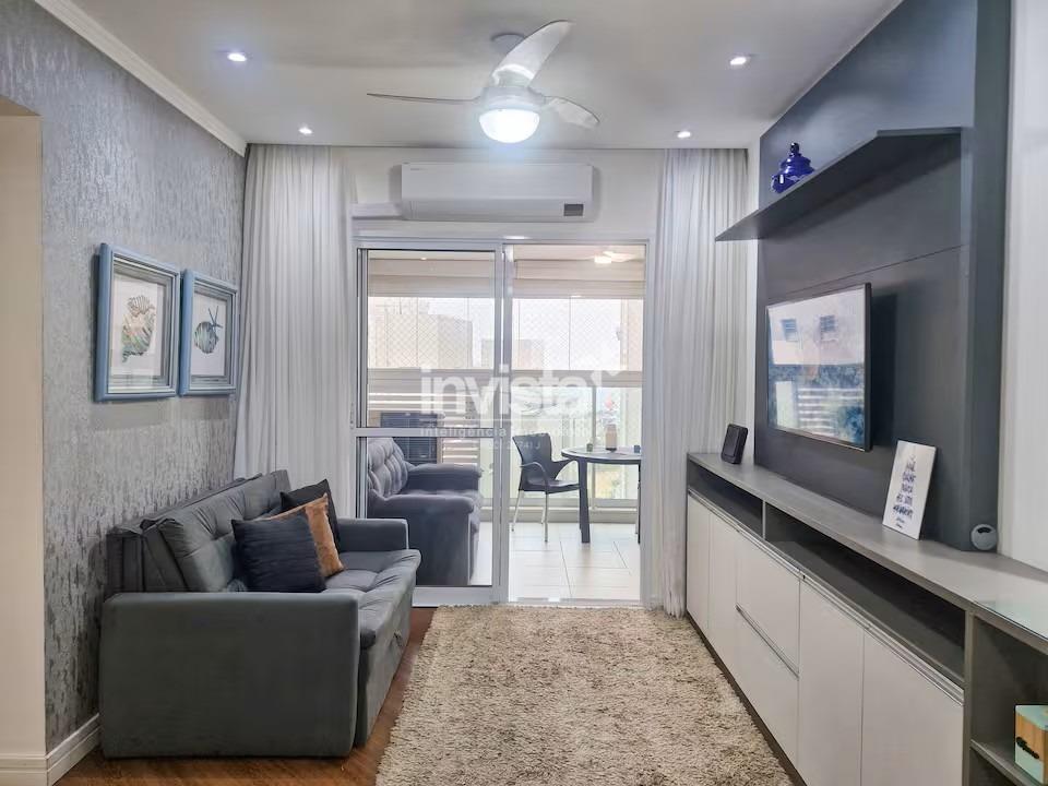 C&oacute;digo: 35073 R$ 5.800,00 Apartamento para alugar no bairro Jos&eacute; Menino 66 m&sup2; 2 quartos 1 vaga - Santos