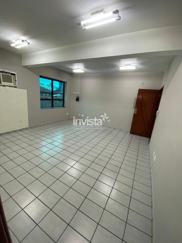 Sala Comercial para Alugar no Macuco em SANTOS