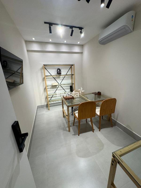 Sala comercial mobiliada com ar condicionado