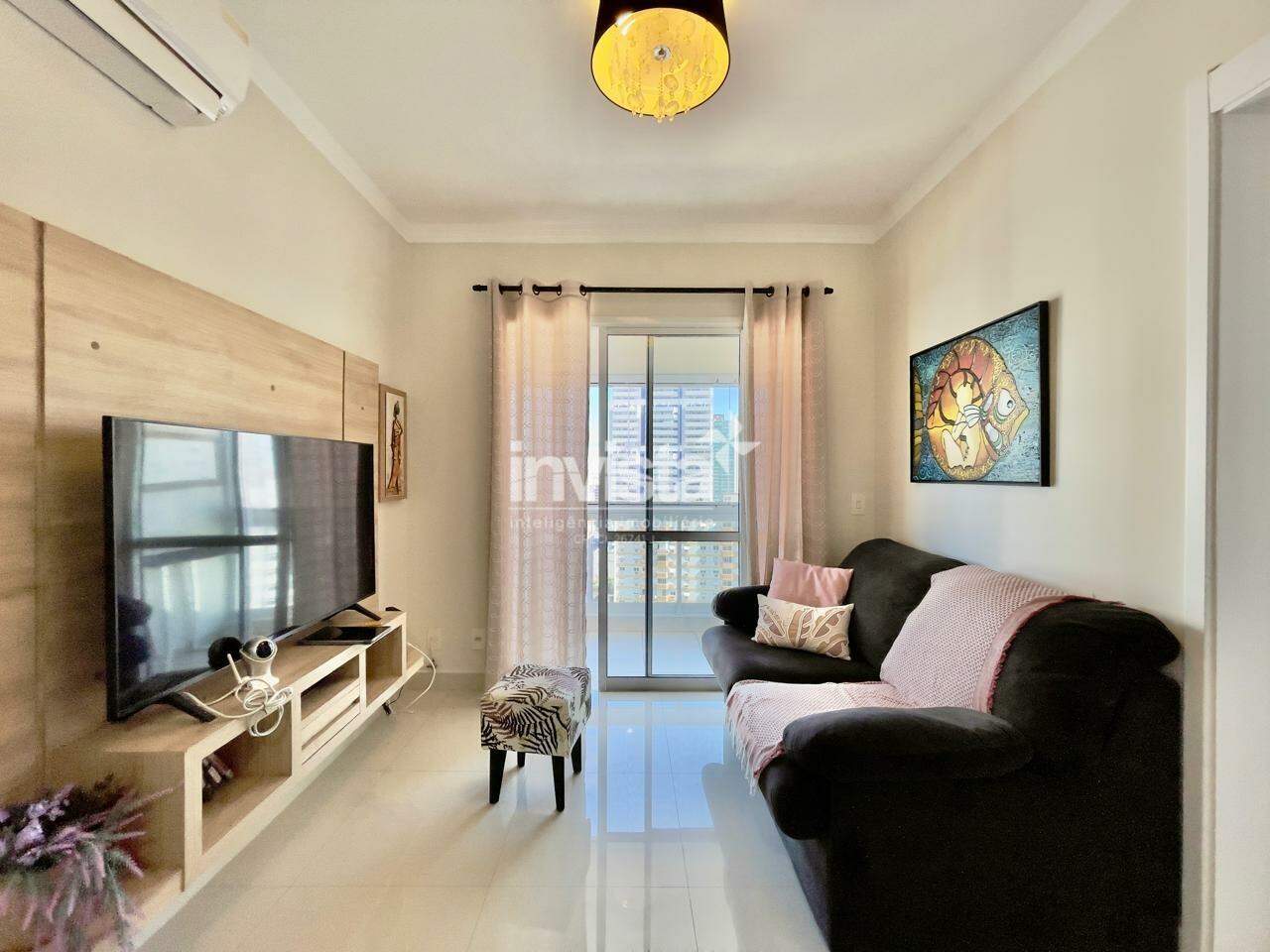 C&oacute;digo: 35190 R$ 628.000,00 Apartamento &agrave; venda no bairro Boqueir&atilde;o 47 m&sup2; 1 quarto 1 vaga - Santos