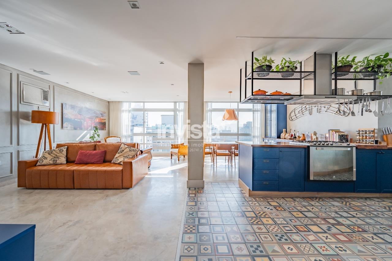 Apartamento exclusivo na localização mais nobre de Santos!
