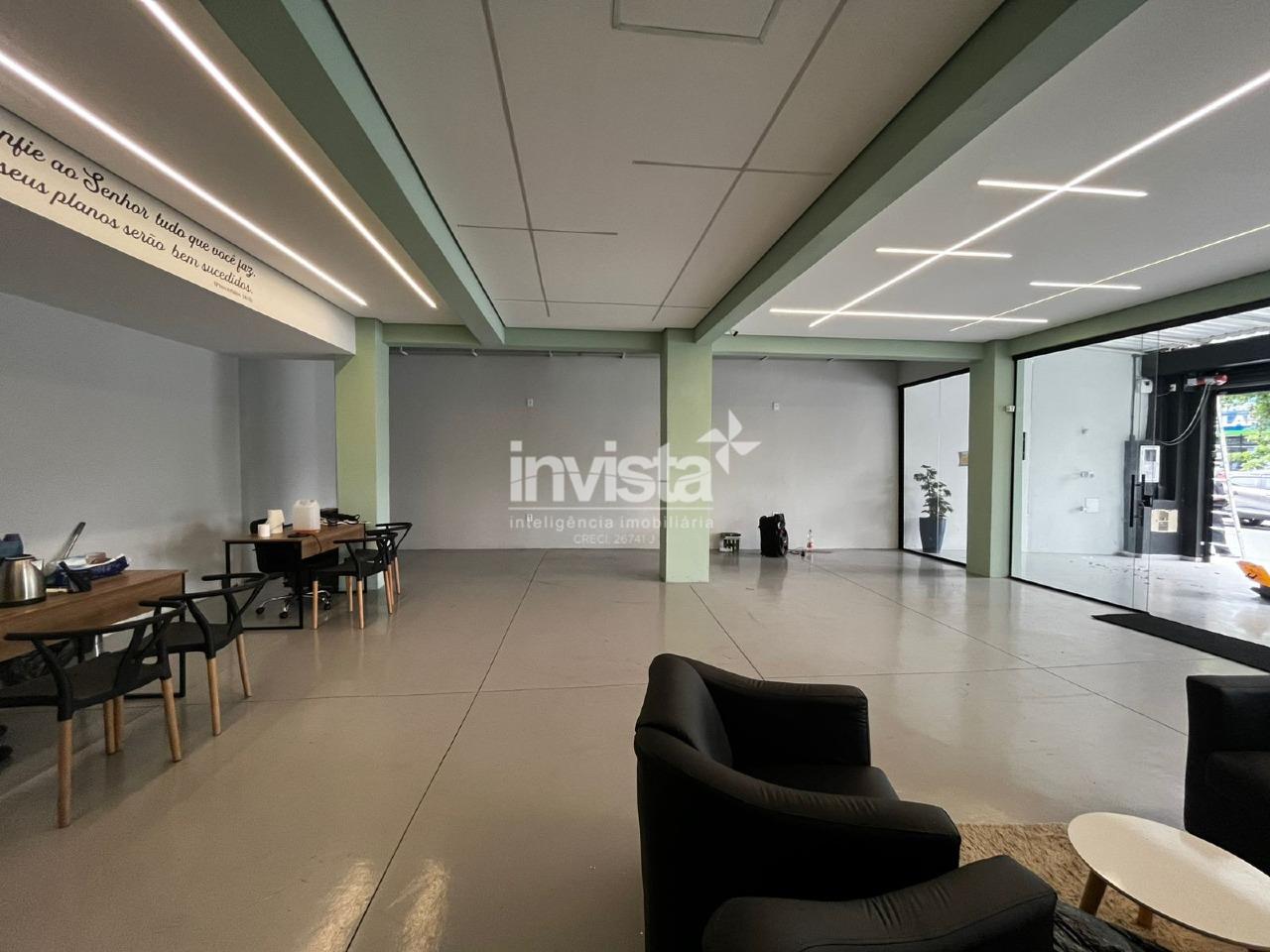 C&oacute;digo: 35446 R$ 10.000,00 Loja para alugar no bairro Vila Mathias 230 m&sup2; 0 quartos 3 vagas - Santos