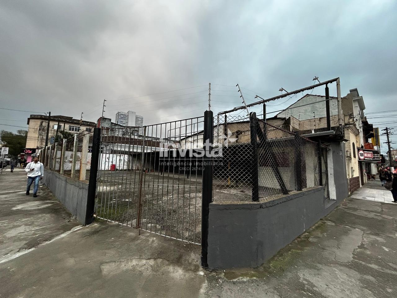 Terreno para alugar no centro de São Vicente