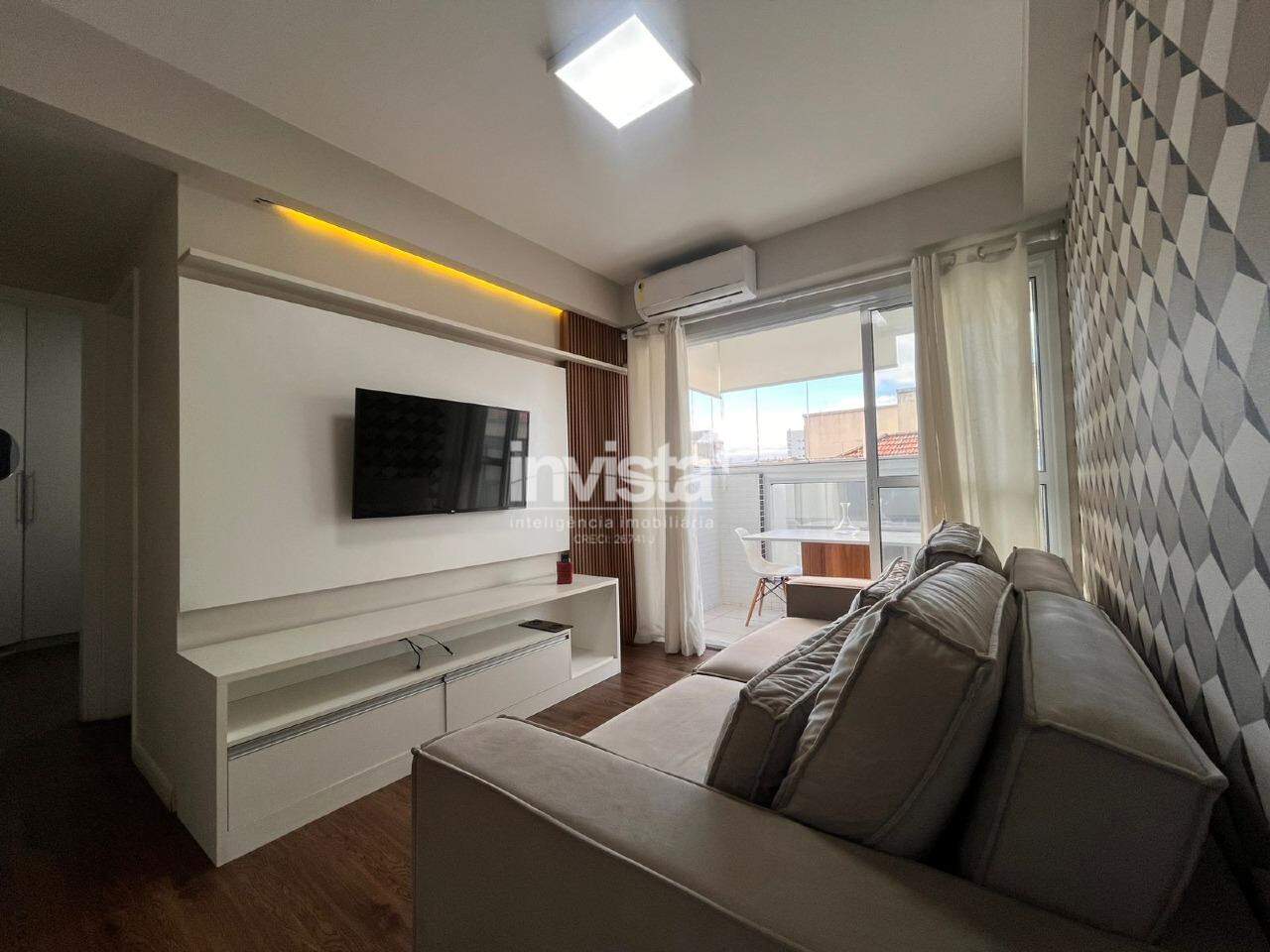 C&oacute;digo: 35567 R$ 5.000,00 Apartamento para alugar em Santos-SP no bairro Ponta da Praia, com 1 dormit&oacute;rio e 47m&sup2; 47 m&sup2; 1 quarto 1 vaga - Santos