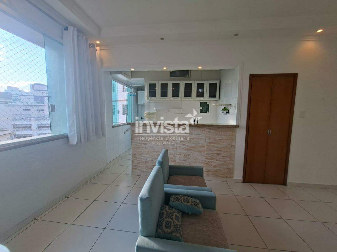 Apartamento 1 dormit&oacute;rio para loca&ccedil;&atilde;o no Jos&eacute; menino! - Santos