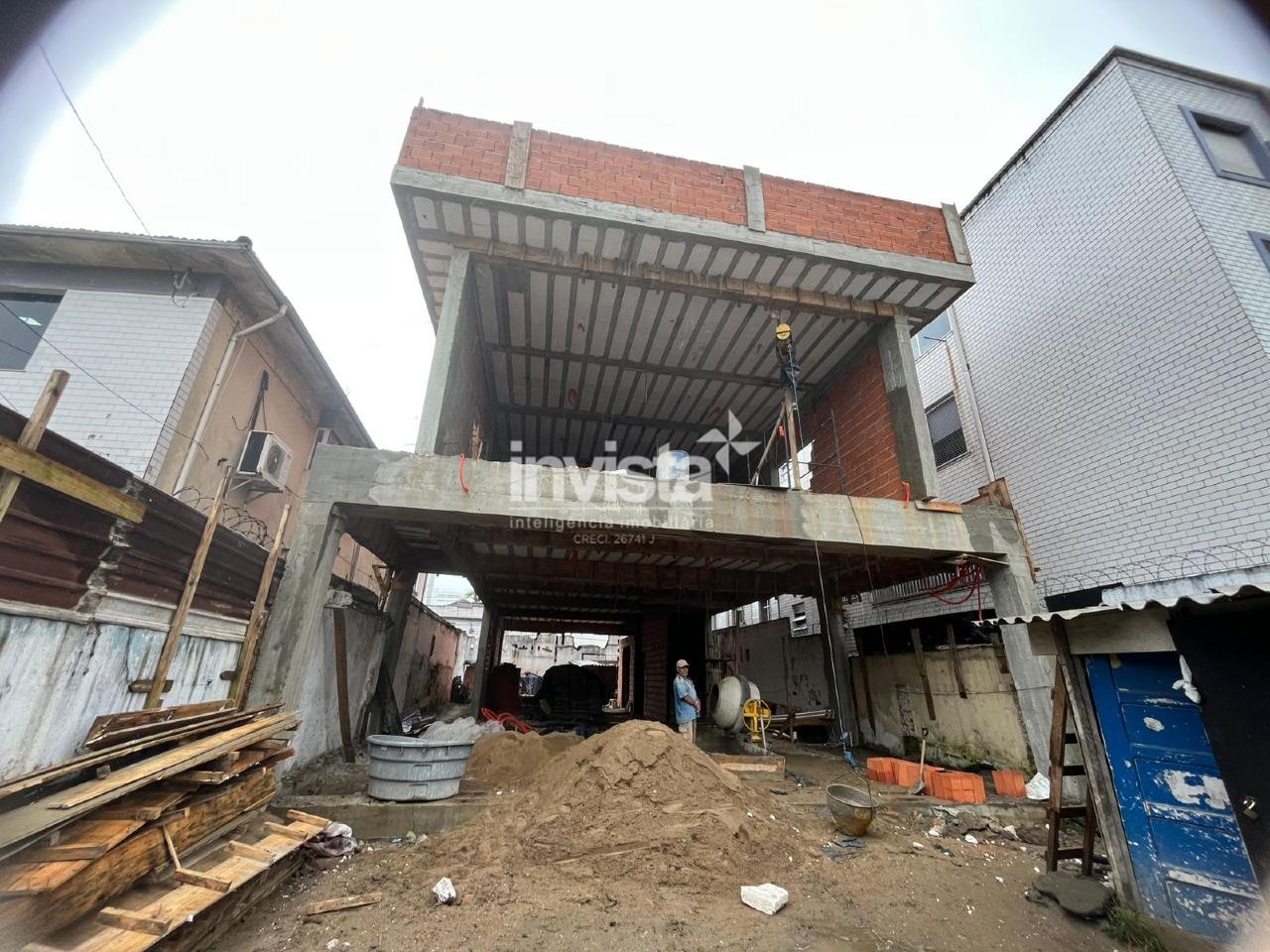 Loja em construção para Alugar na Avenida Conselheiro Nébias em Santos