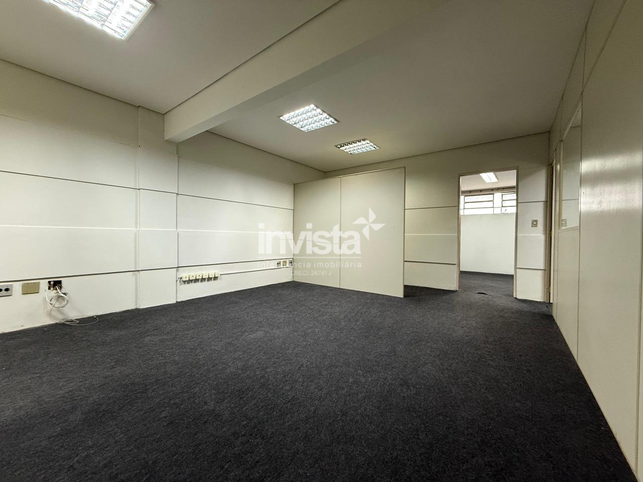 Ampla Sala Comercial no Coração do Centro de Santos – 118m² | Pronta para seu Negócio