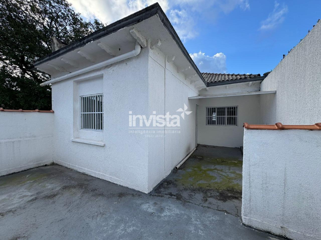 Casa Sobreposta Alta para Alugar na Vila Belmiro em Santos