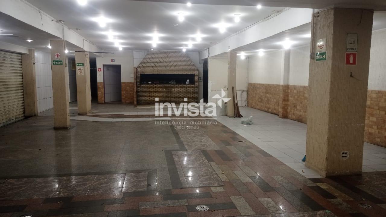 Ponto Comercial/Loja para Alugar de ESQUINA na Aparecida em Santos