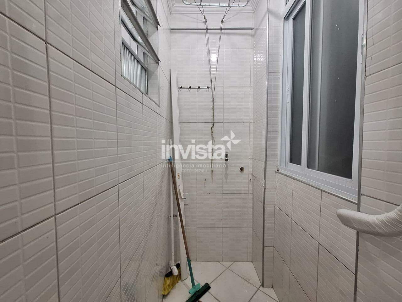 Apartamento para aluguel no bairro Pomp&eacute;ia - Santos
