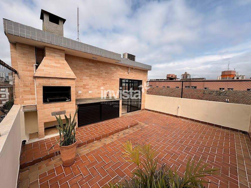C&oacute;digo: 35726 R$ 5.500,00 Cobertura Duplex para alugar em Santos-SP no bairro Estu&aacute;rio, com 4 dormit&oacute;rios e 180m&sup2; 180 m&sup2; 4 quartos 1 vaga - Santos