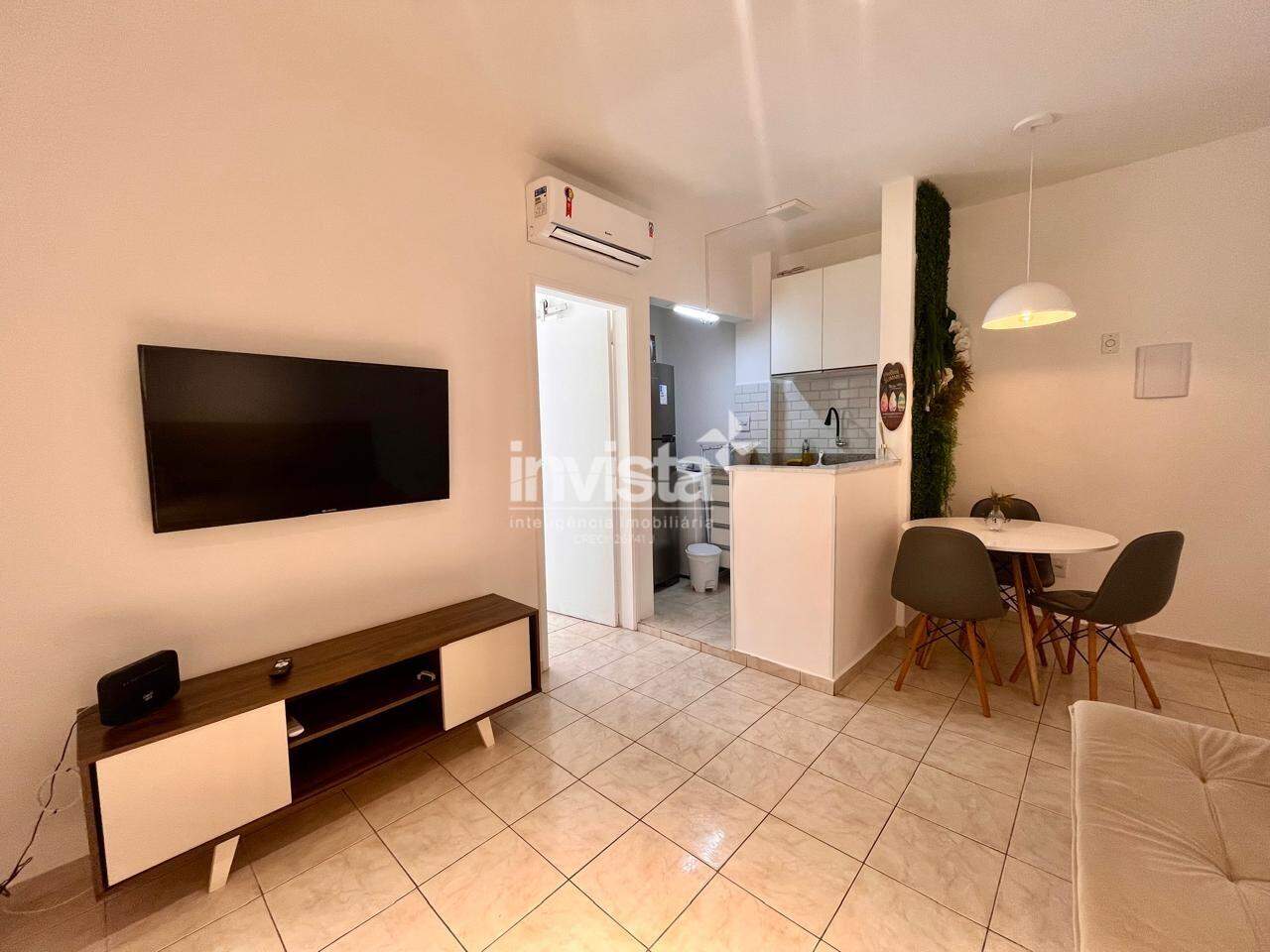 C&oacute;digo: 35731 R$ 3.800,00 Apartamento para alugar em Santos-SP no bairro Embar&eacute;, com 1 dormit&oacute;rio e 40m&sup2; 40 m&sup2; 1 quarto 1 vaga - Santos