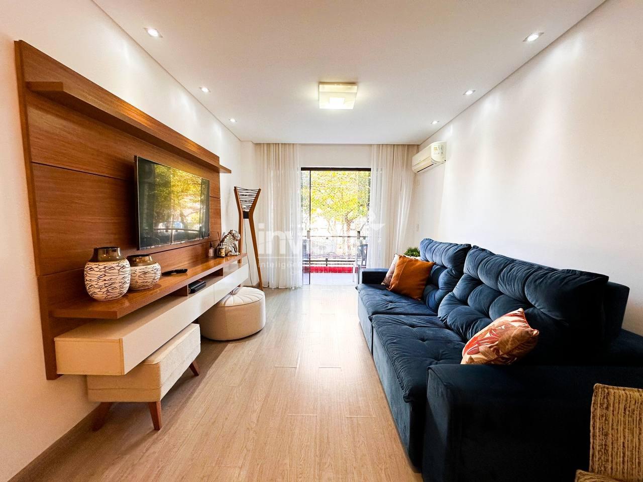 C&oacute;digo: 35817 R$ 950.000,00 Apartamento &agrave; venda no bairro Gonzaga 137 m&sup2; 3 quartos 2 vagas - Santos