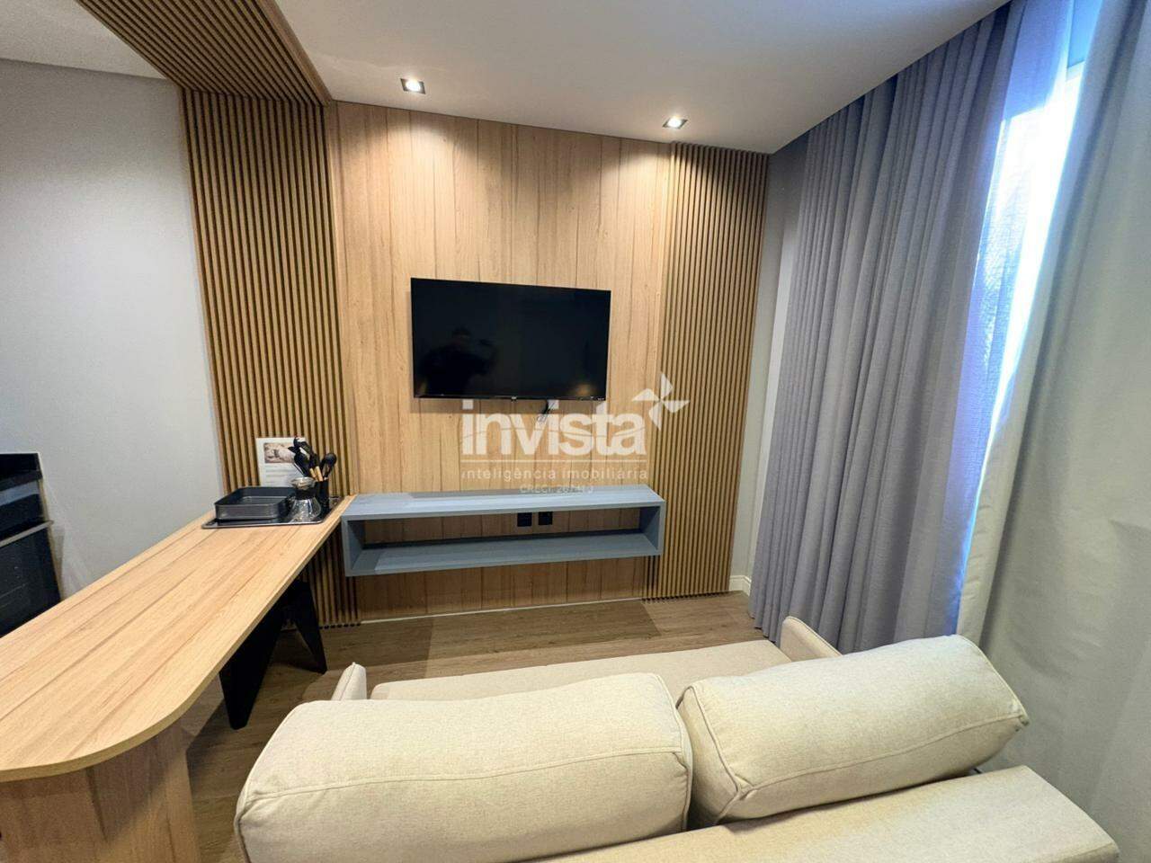 Apartamento &agrave; venda em Santos-SP no bairro Pomp&eacute;ia, com 1 dormit&oacute;rio e 27m&sup2; - Santos